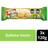 Pack Galletas Mckay® Limón 120g X3