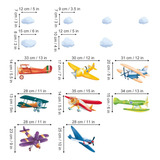 Ufengke - Pegatinas De Pared Para Avión, Diseño De Avión