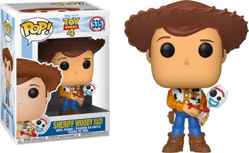 Funko Pop! Toy Story 4. Sheriff Woody. Original Gamer
