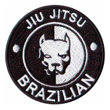 Patch Bordado - Pitbull Jiu Jitsu Brazilian Dv80549-205