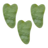 3 Guasha Piedra Jade Tonificante Antiedad Rejuvenecimiento