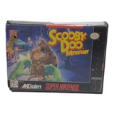 Snes Scooby Doo Mystery Original Na Caixa