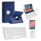 Capa Teclado/mouse/pel Galaxy Tab A7 Sm T500/t505 10,4  G