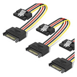 Cable De Extensión Sata, Benfei 3 Pack 15 Pin Sata Macho A