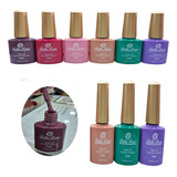 Kit 10 Esmalte Seca Cabine Led Uv Em Gel Atacado 10ml Unhas