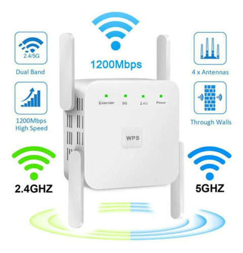 Repetidor Wifi 5g: Amplificador Wifi, Sinal De Roteador