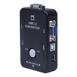 Switch Kvm 2 Puertos Usb Vga