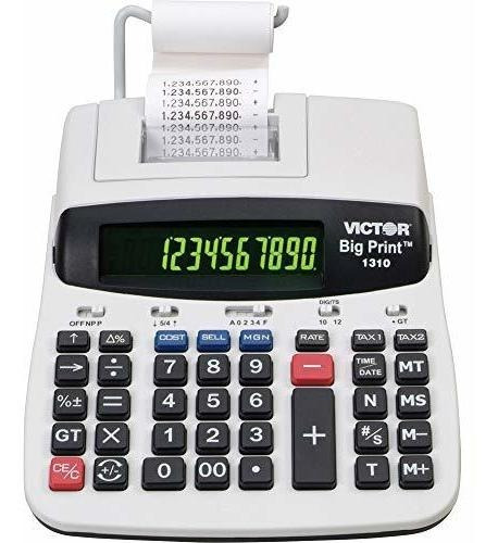 Calculadora Impresión Comercial Victor 1310 - Gran Impresión