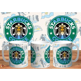 Taza De Ceramica Starbucks Argentina Logo 4k Art 02