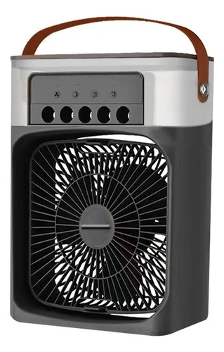 Mini Ventilador Led Humidificador Mesa Aire Frio Portatil