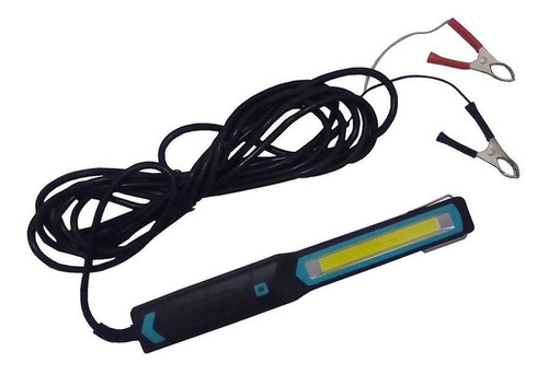 Lampara Luz Portatil Led Cob 24v C/clip Y Cable 5m Para Moto