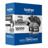 2 Tintas Brother Btd60bk Negra Original T310 T510 T710 T810 