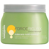 Loreal -force Relax - Máscara De Nutrição Nutri Control 500g