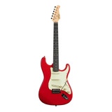 Guitarra Seizi Vintage Shinobi Sss Cor Sss Fiesta Red