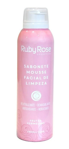 Sabonete Facial De Limpeza Frutas Vermelhas Hb321 Ruby Rose