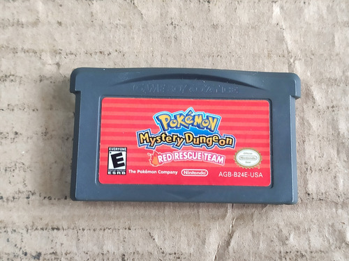 Pokemon Mystery Dungeon Red Re Nintendo Game Boy Advance Gba