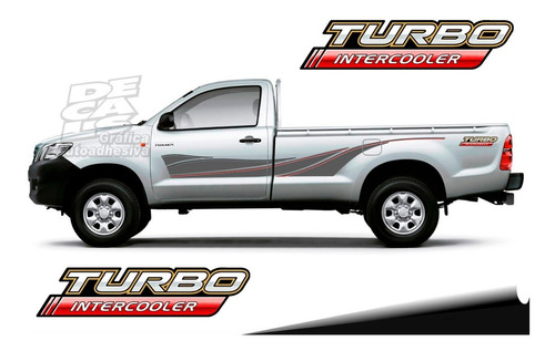 Calco Toyota Hilux Cabina Simple + 2 Turbo Intercooler