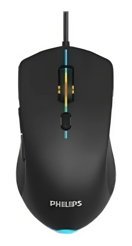 Mouse  Gamer   Ergonomico Usb Philips