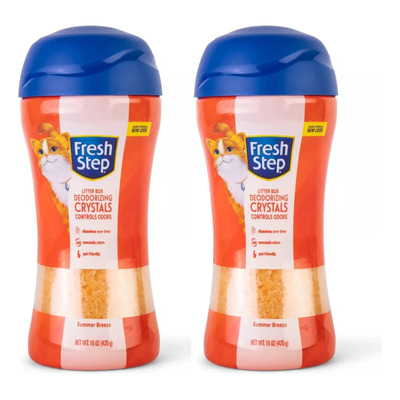 2 Pack Cristales Fresh Step Brisa Tropical P Arena P Gatos | Envío gratis