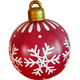 Adornos Navideños 60cm Decoración De Bolas Inflables De