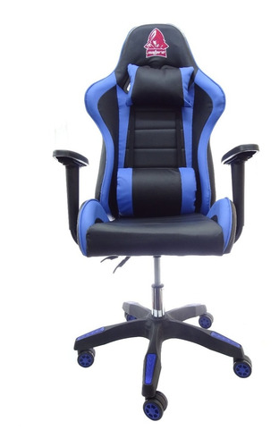 Silla Pro Gamer Para Escritorio Reclinable Azul