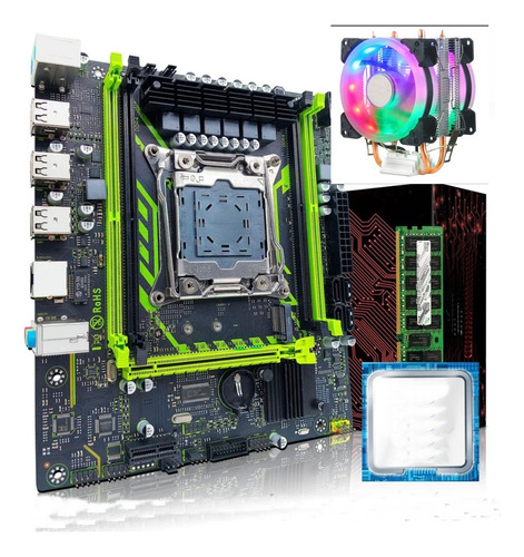 Kit Acutalizacion Intel Xeon E5 2650 V4 + 16gb Ddr4 + Cooler