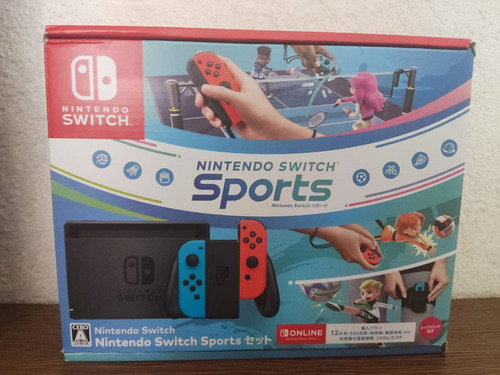 Nintendo Switch Neon Blue And Neon Red Joycon Wii Sports 