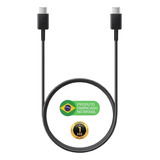 Plus Do Brasil Cabo Turbo  Duplo Usb-c Para Samsung Galaxy S24 Ultra S23 Fe S22 Plus S21 S20 Chromebook 4 Galaxy Book S Super Rápido Fabricado No Brasil