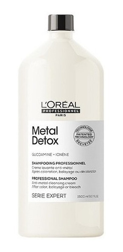 Shampoo Loreal Serie Expert Expert Metal Detox 1500 Ml