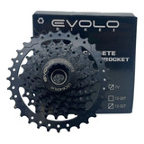 Cassete Evolo 7v 12-32 Bike Index Preto 12/32d K7 Mtb