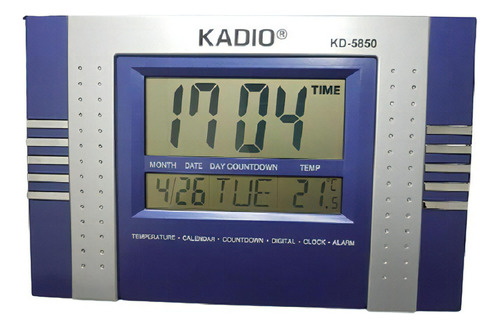 Reloj De Pared - Mesa Digital Kadio Kd-5850