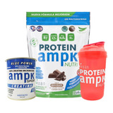 Ampk Protein + Creatina Ampk Sport Masa Muscular + Shaker Sabor Chocolate
