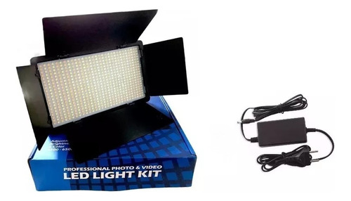 Iluminador Light Kit Pro Led 600 + Fonte 