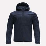 Chaqueta Hombre Macaya Softshell Hoody Azul Marino Lippi