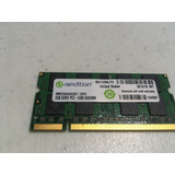 Memoria Ram Rendition, 1x2gb, Ddr2 Pc25300, Rm25664ac667