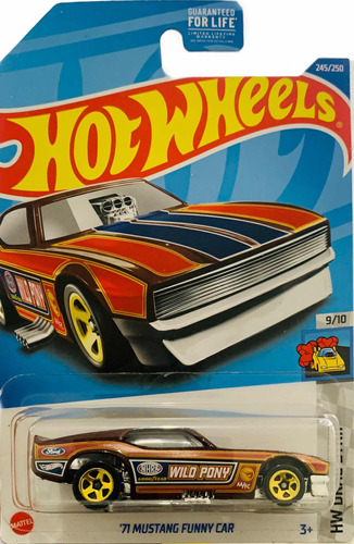 Hot Wheels Treasure Hunt - 71 Mustang Funny Car Wild Pony