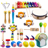 Atdawn - Instrumentos Musicales Niños, 15 Tipos, 22 Pi...