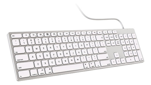 Teclado Aluminio Ultradelgado Usb Para Productos Apple