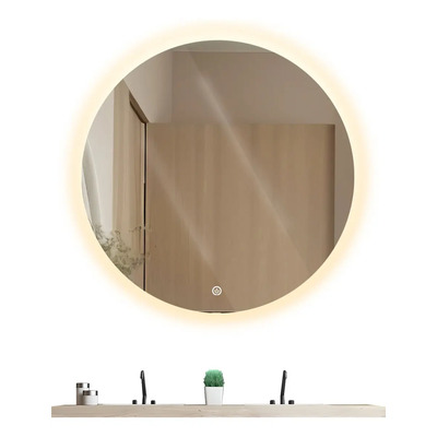 Espejo Baño Inteligente Redondo Luz Led 3 Ajustes Tactil | Envío gratis