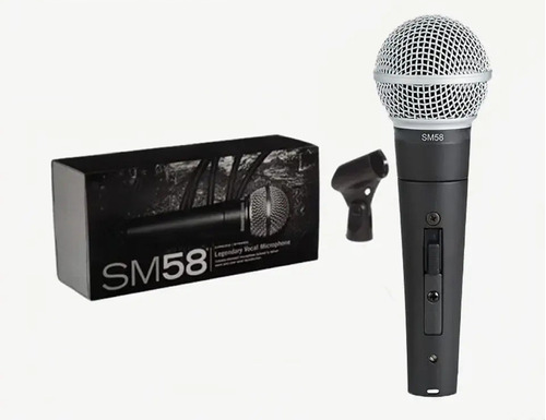 Micrófono Dinámico Vocal Shure Sm-58