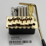 St Guitar Wilkinson Wv6 Tremolo Bridge + Selins De Aço Dobra