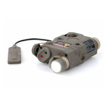 Laser Tactico Peq 15 Lampara Y Laser Rojo Riel Recargable 