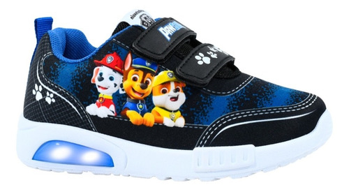 Zapatillas Con Luces Paw Patrol Linea Pop Footy Mundo Manias