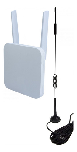 Modem Router Wifi 4g Chip C/ Antena  Motorhome Casa Rodante 