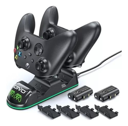 Carregador Visor Com Led Manete Controle Xbox One Series S 
