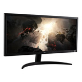 Monitor Gamer LG Ultrawide 26wq500 Lcd 25.7  Preto 100v/240v