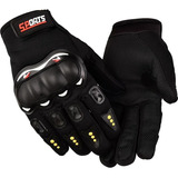 Guantes Con Proteccion Motociclista Anti Derrape Táctil Talla Grande