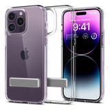 Funda Spigen Ultra Hybrid S Para iPhone 14 Pro - Clear 