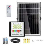 Lampara Solar 100w Recargable Led Impermeable 100 Super Leds