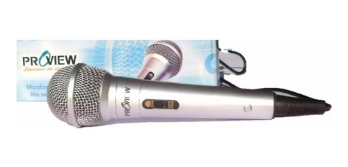 Microfone Para Karaokê Com Fio - Queima De Estoque Com Fio